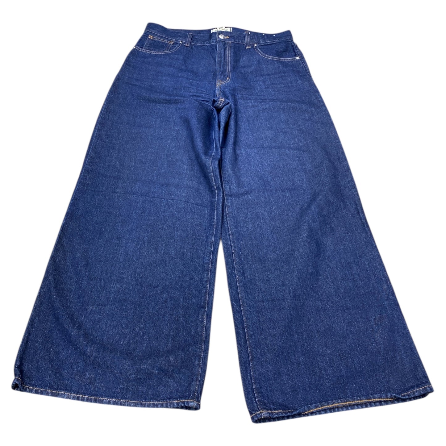 Jeans Wide Leg By Madewell In Blue Denim, Size:10