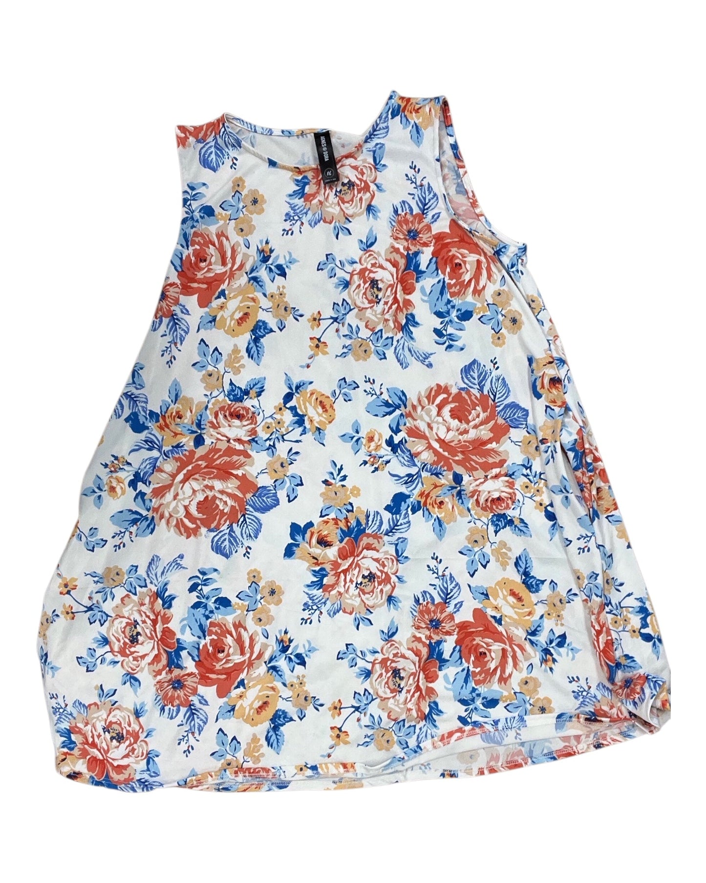 Dress Casual Short By Agnes & Dora In White, Size:Xl