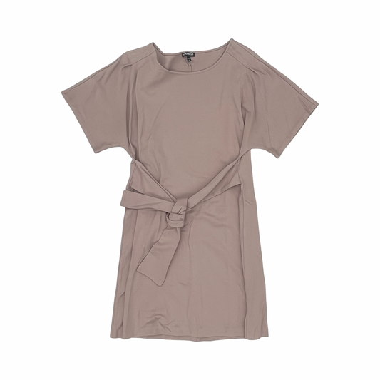 Dress Casual Short By Express In Tan, Size:M