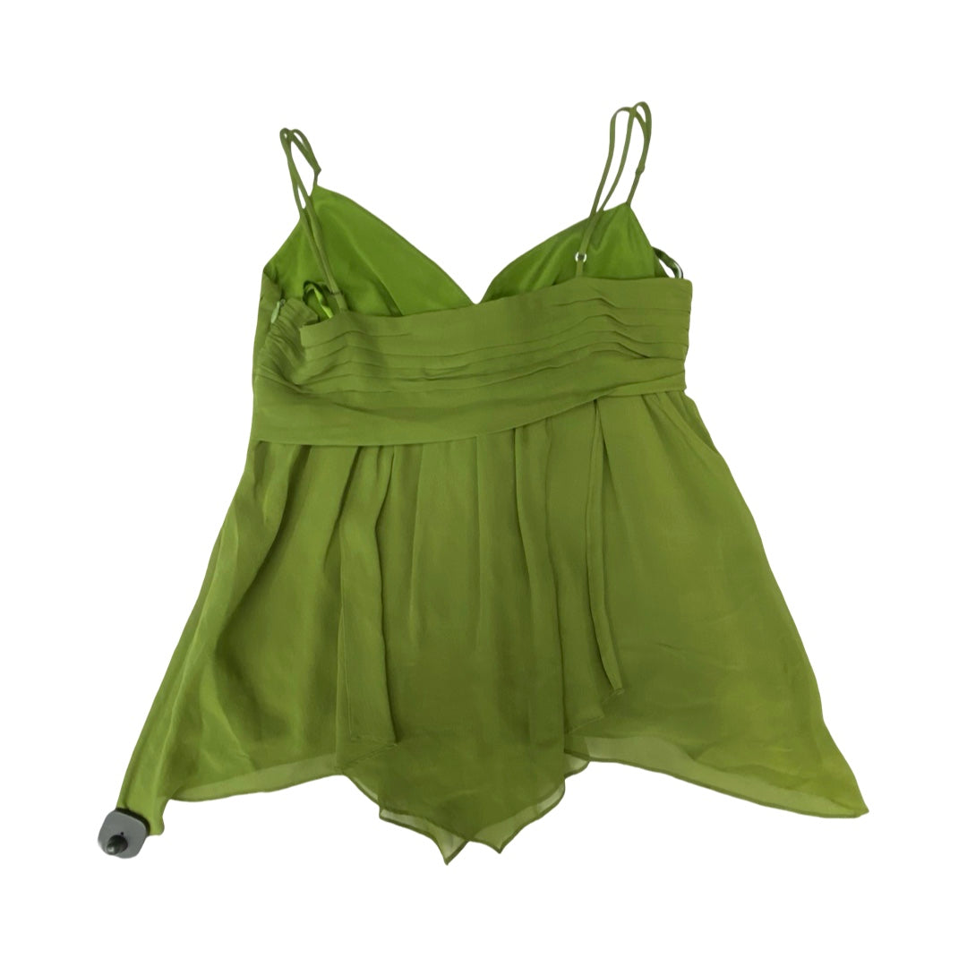 Top Sleeveless By Bcbgmaxazria In Green, Size:Xs