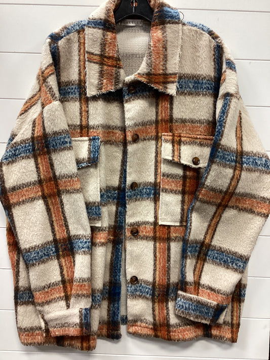 Jacket Fleece By Blakeley In Cream, Size:3X