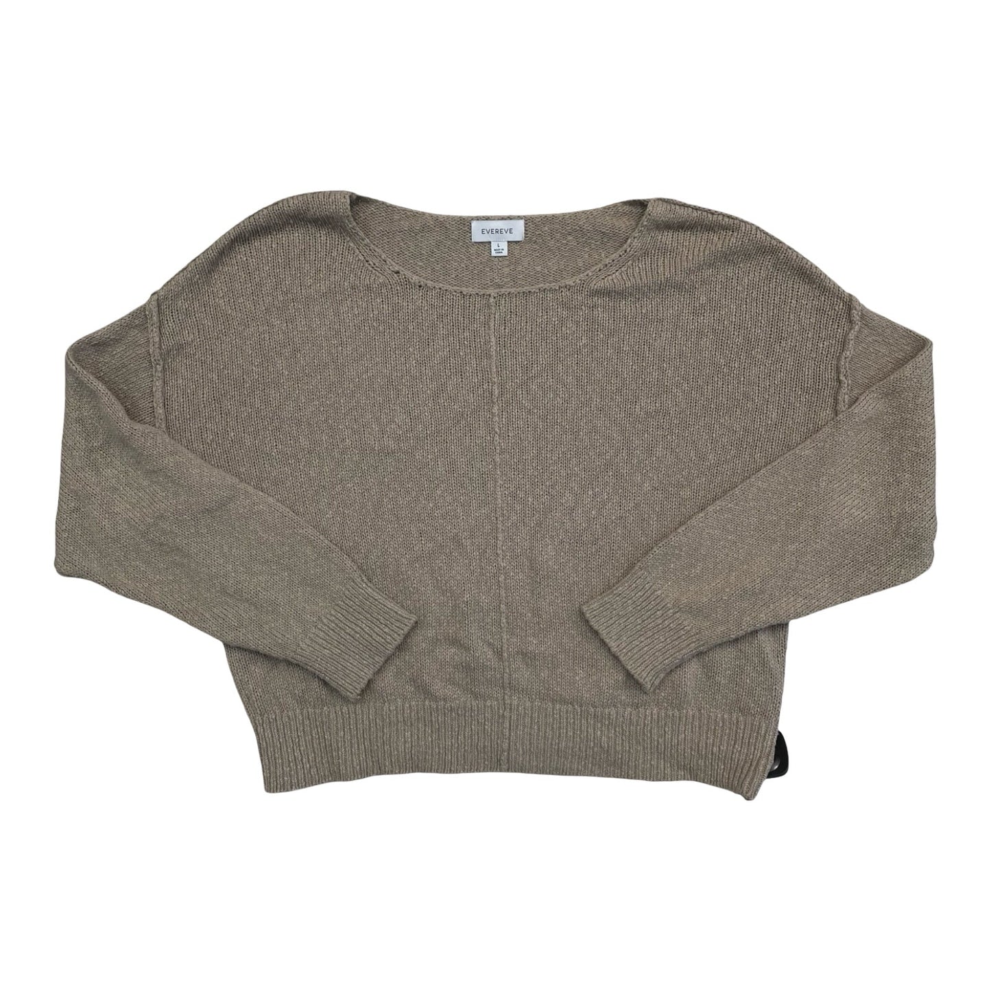 Sweater By Evereve In Taupe