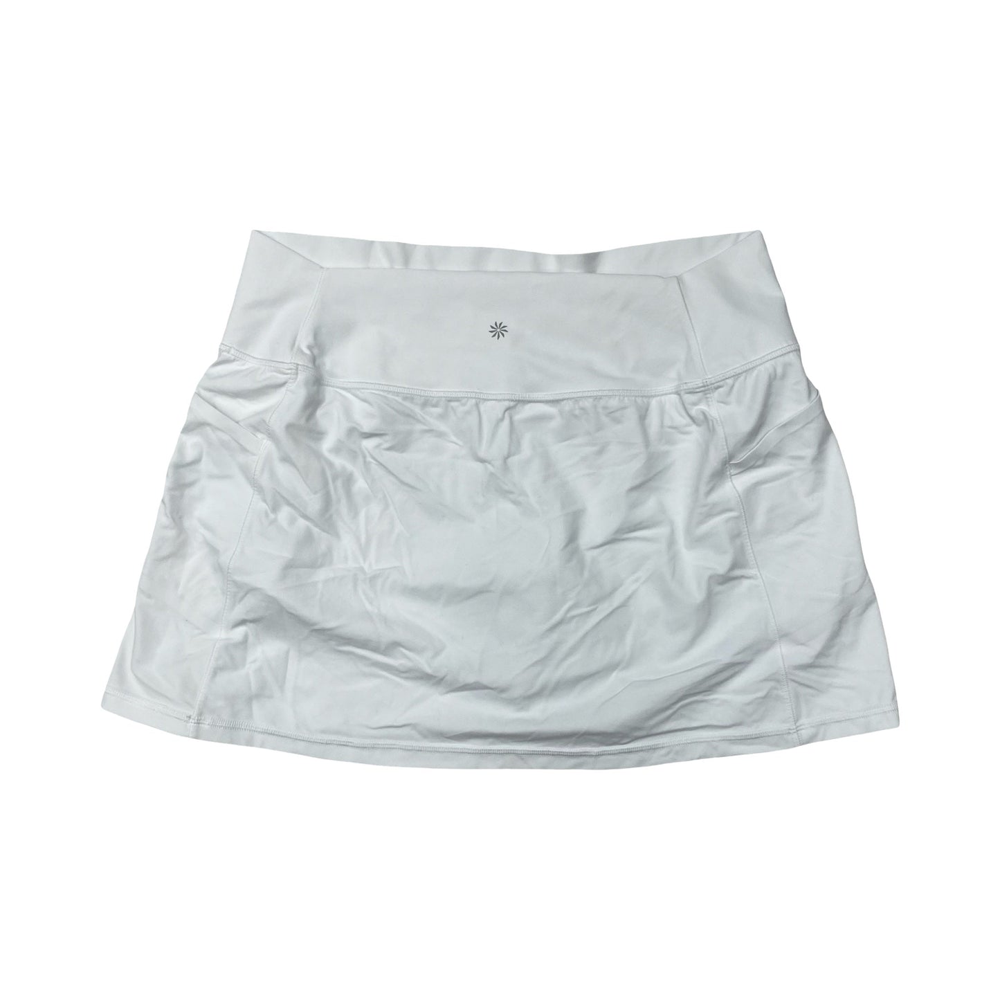 Athletic Skort By Athleta In White, Size:Xl