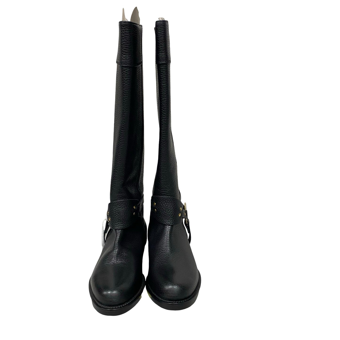 Boots Luxury Designer By Versace In Black, Size:5