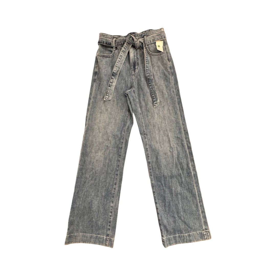 Jeans Straight By J. Crew In Blue Denim, Size:0