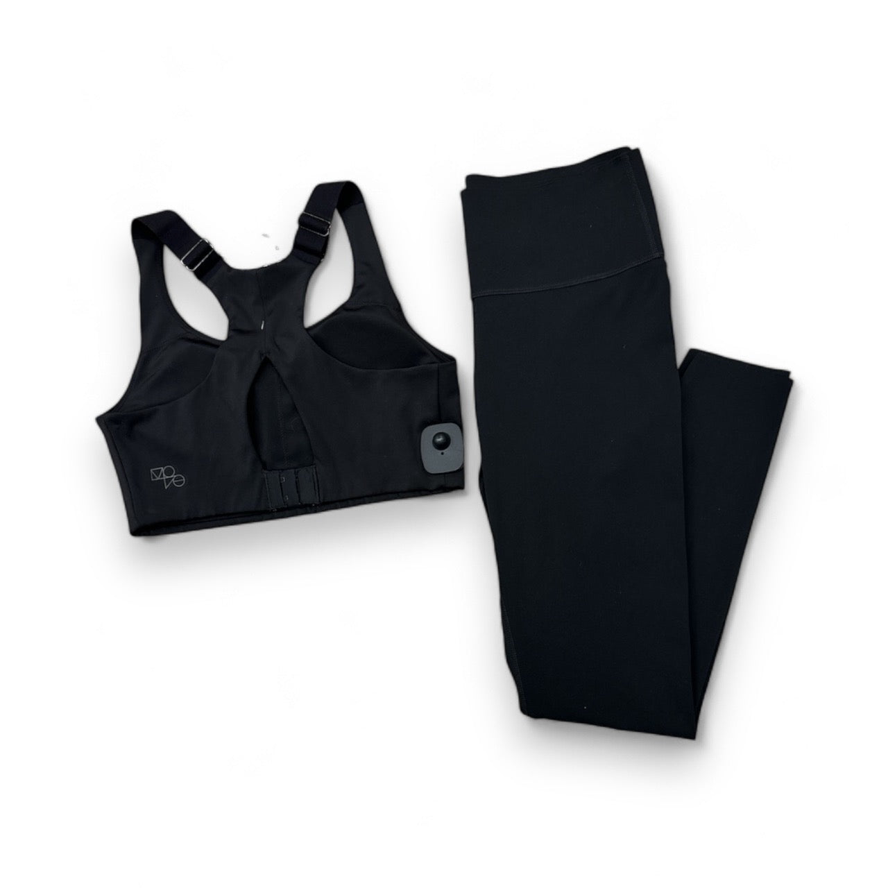 Athletic Pants 2pc By H&m In Black, Size: M