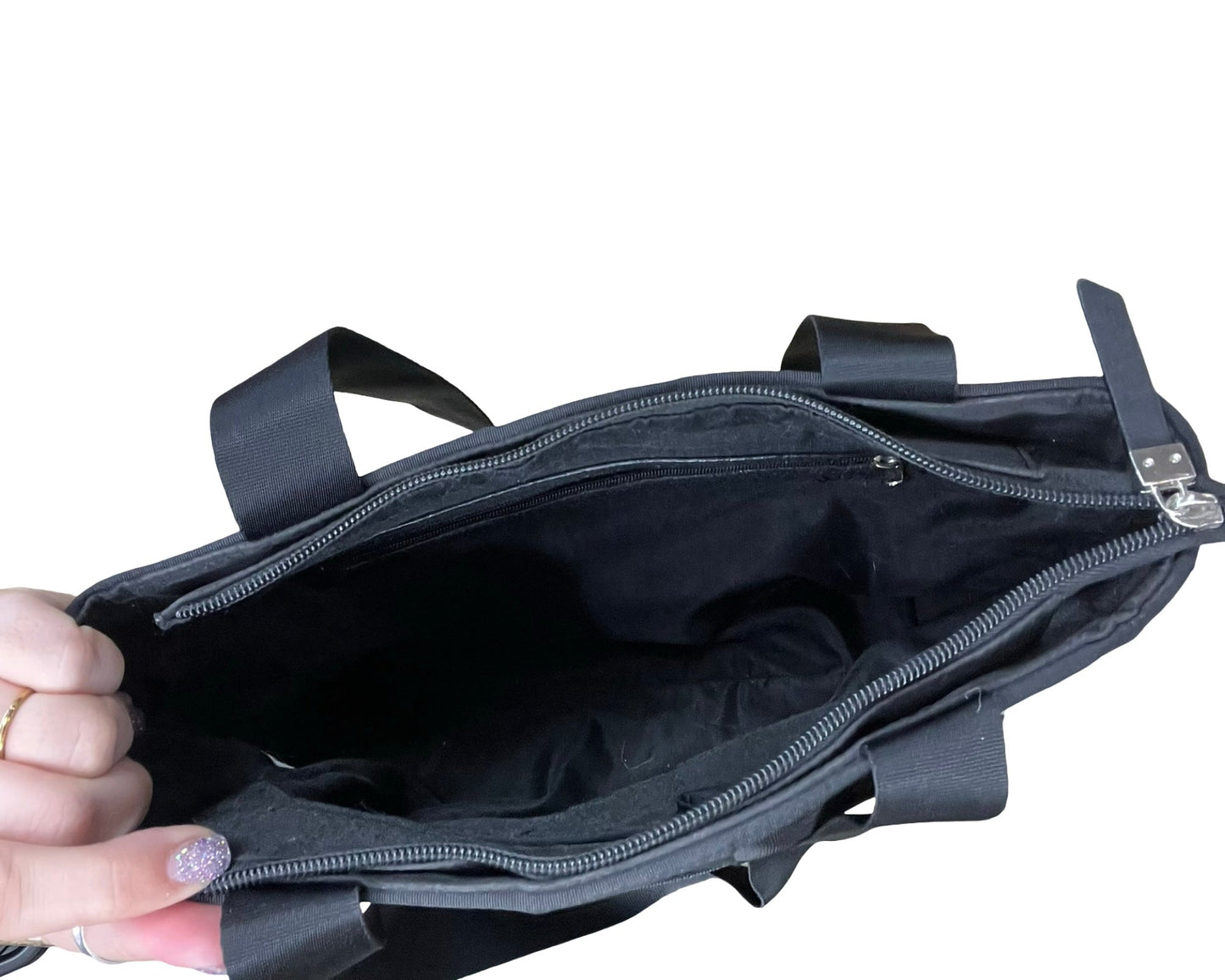 Handbag By Clothes Mentor In Black, Size:Medium