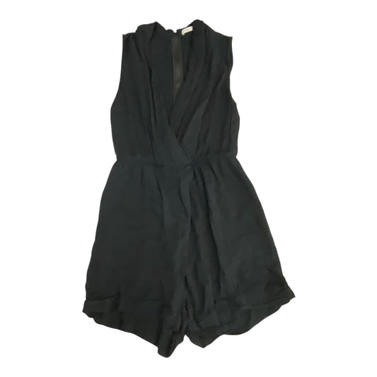 Romper Designer By Alice + Olivia In Black, Size:4