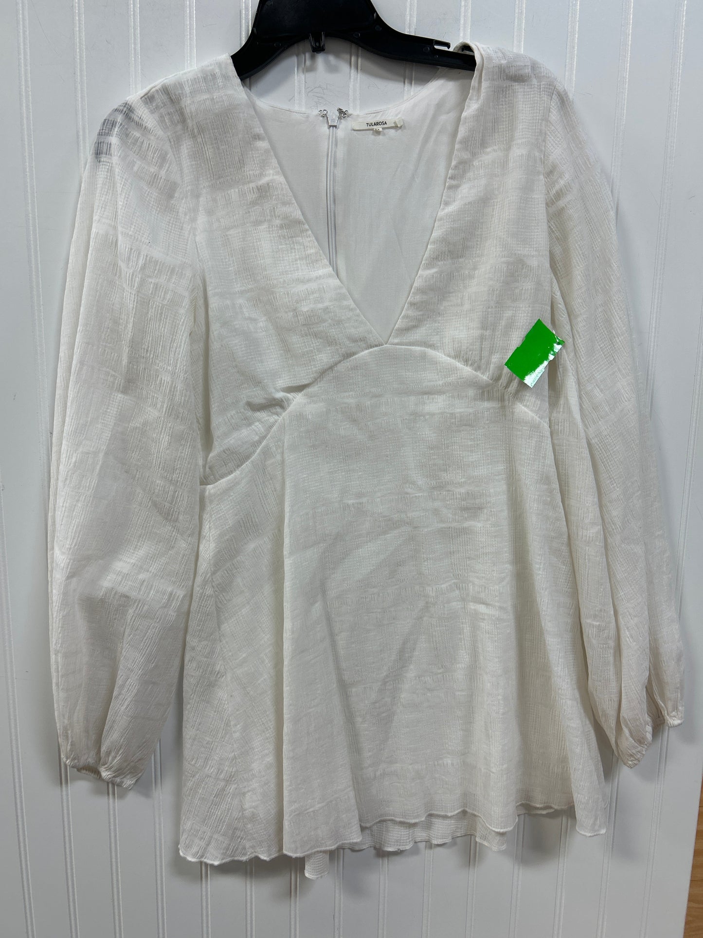 Dress Casual Midi By Tularosa In White, Size:M