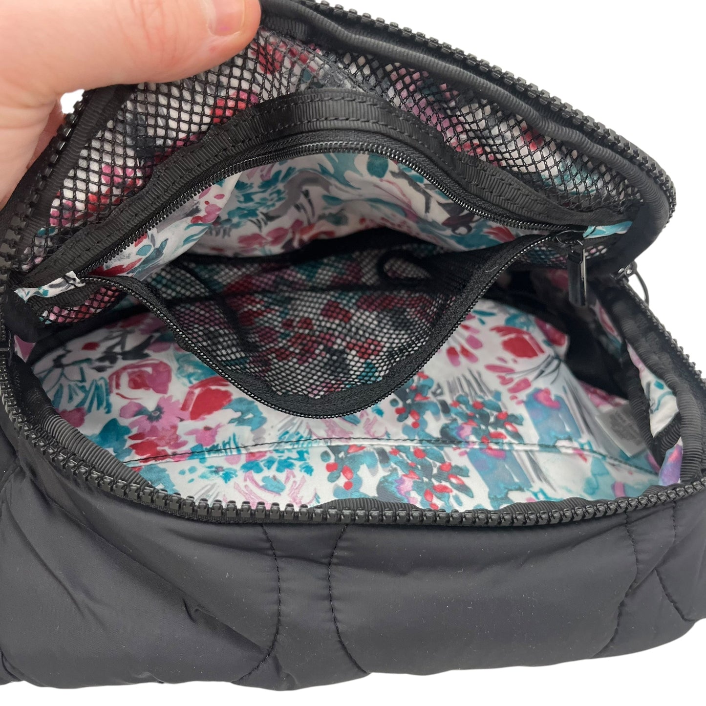 Belt Bag By Vera Bradley In Black, Size:Medium