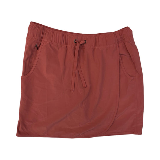 Athletic Skort By Patagonia In Red, Size:M