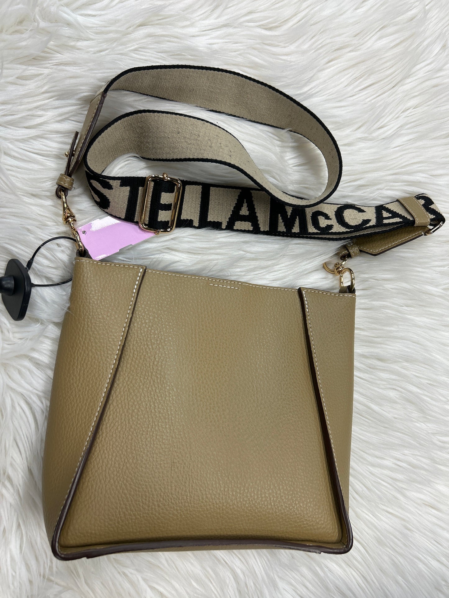 Handbag Luxury Designer By Stella Mccartney In Tan, Size:Medium