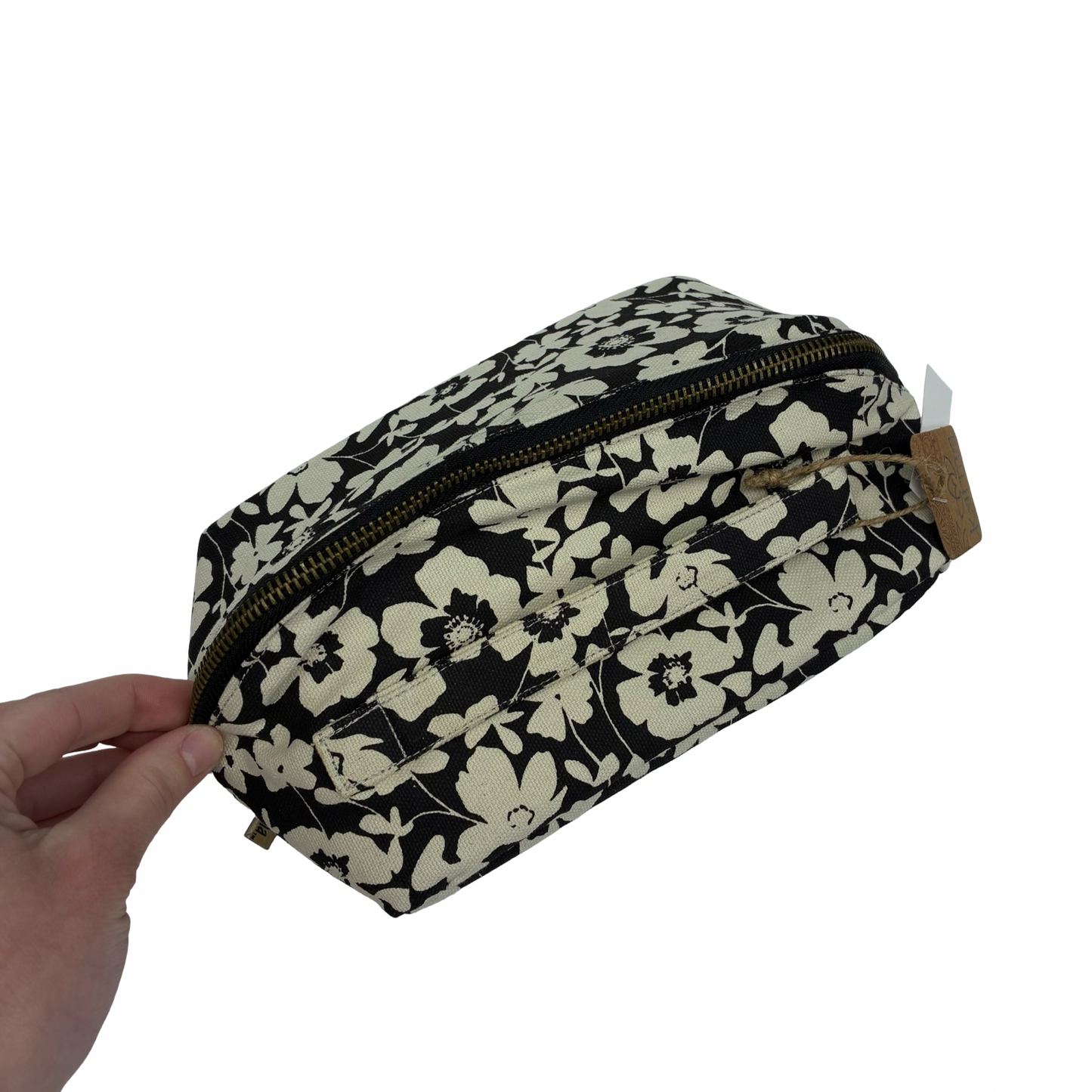 Makeup Bag By Cmf In Black & Cream, Size:Medium
