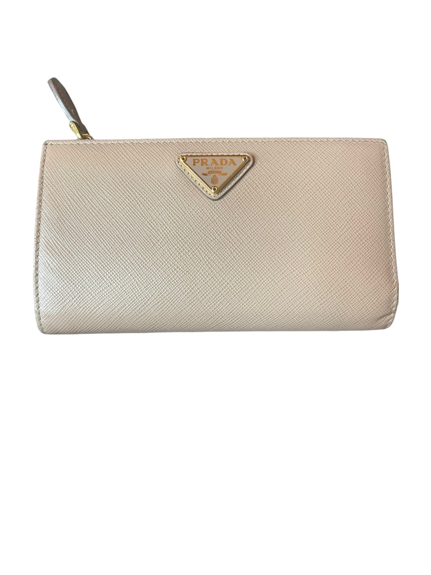 Wallet Luxury Designer By Prada, Size: Large