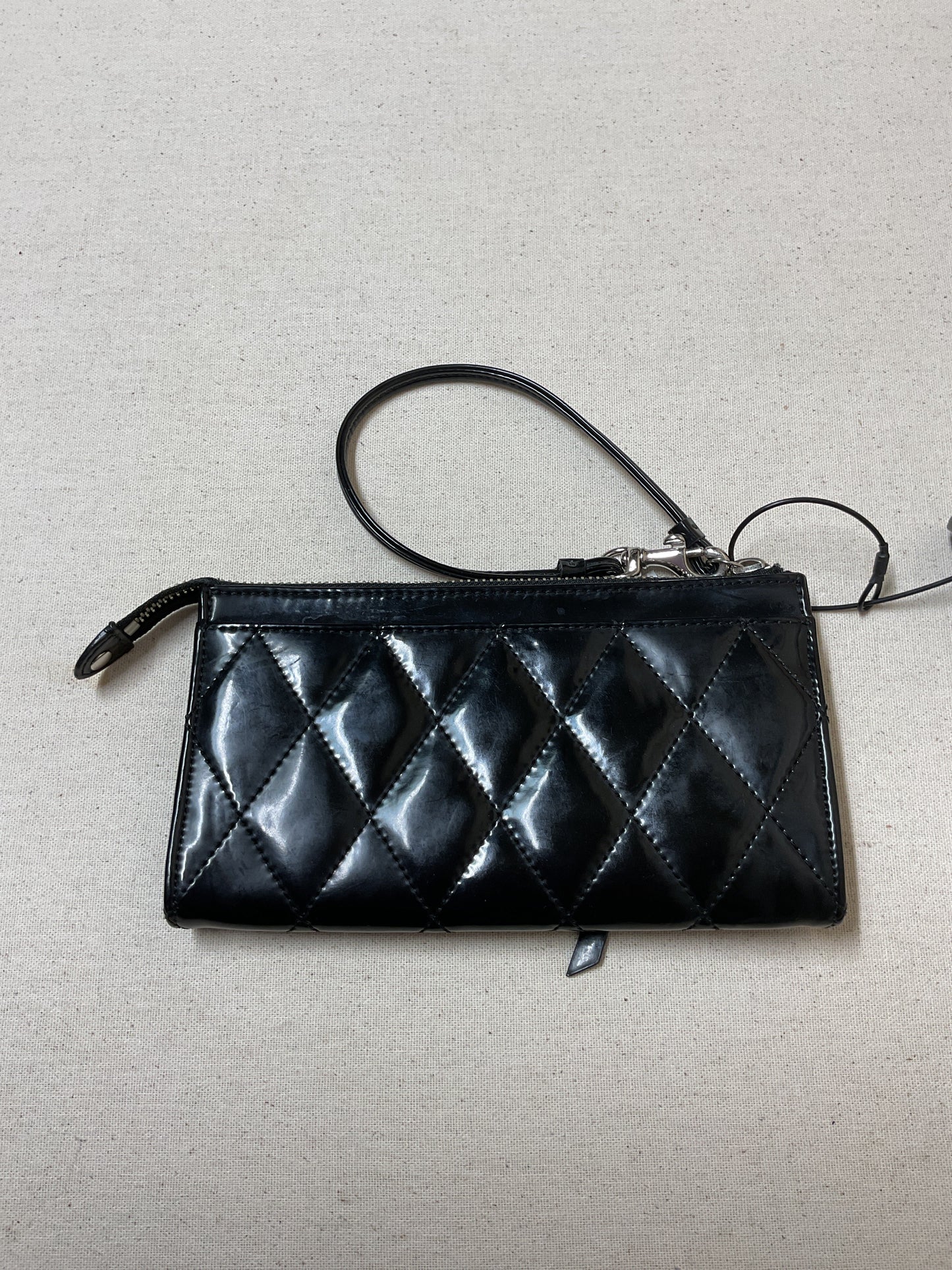 Wristlet Designer By Coach In Black, Size:Small -as is