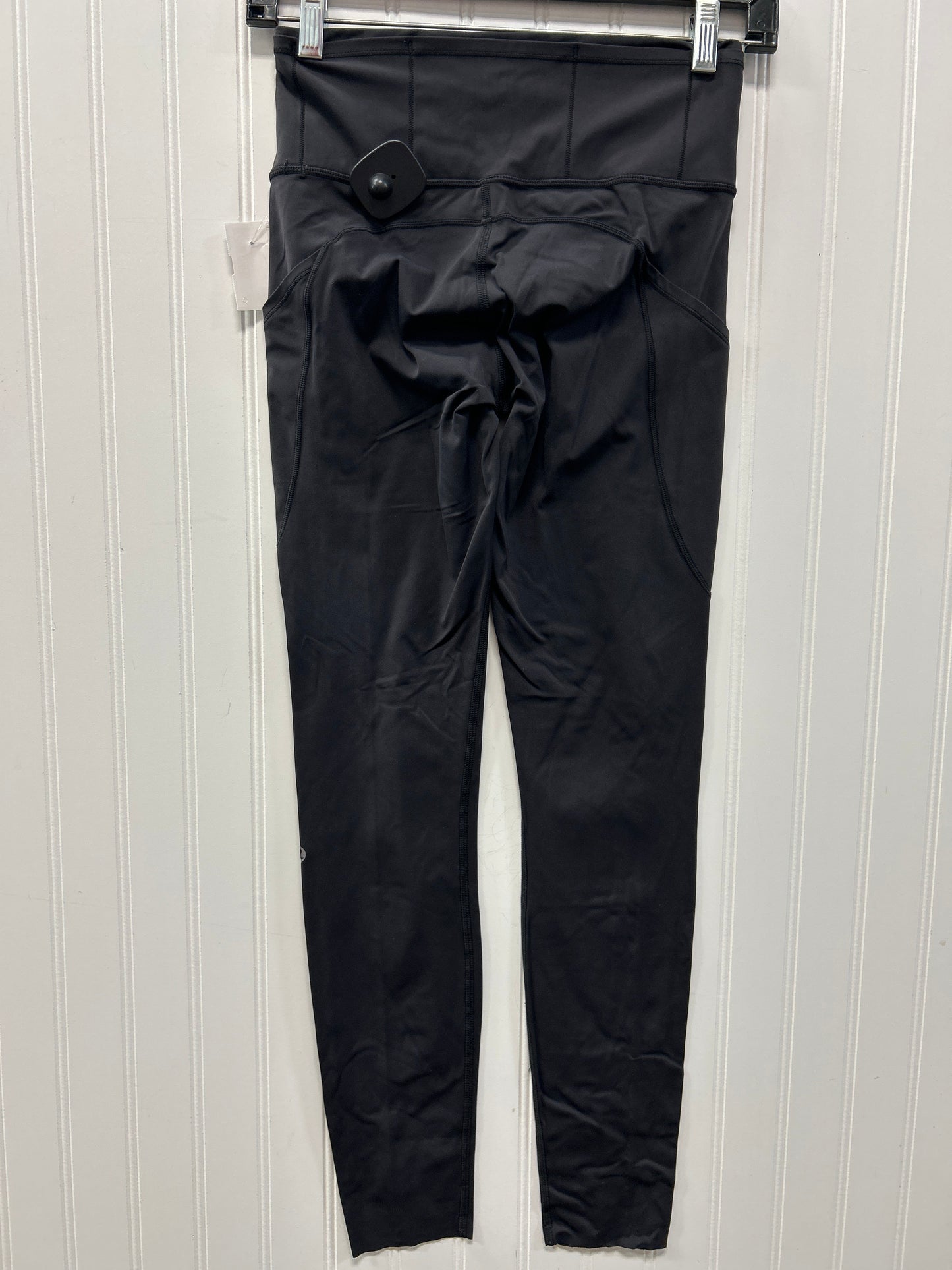 Athletic Leggings By Lululemon In Black, Size:4