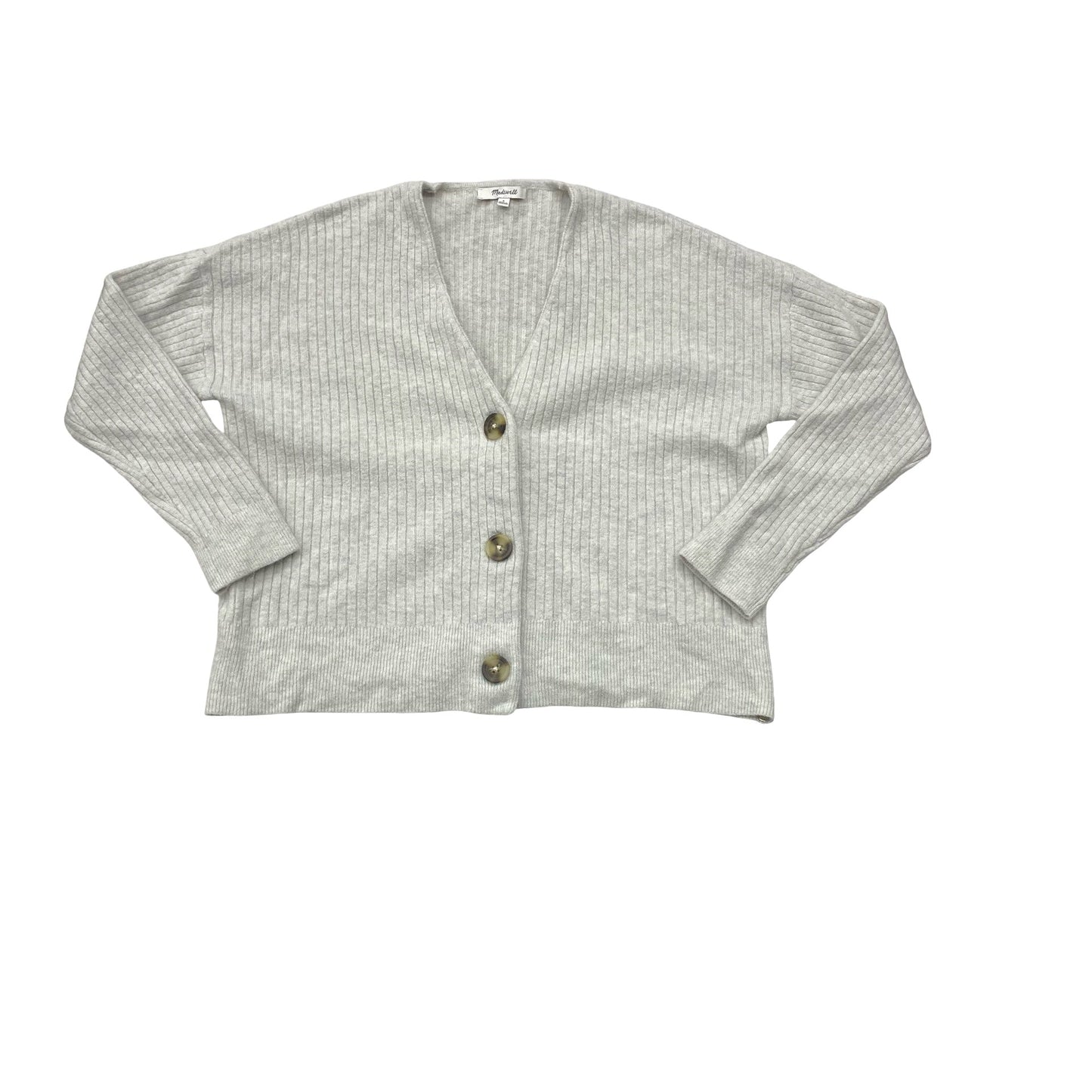 Sweater Cardigan By Madewell In Grey, Size:S
