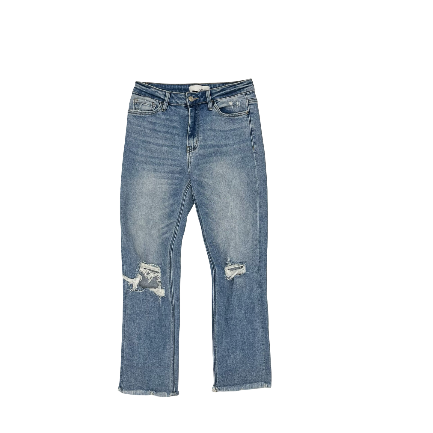 Jeans Skinny By Vervet In Blue Denim, Size:6