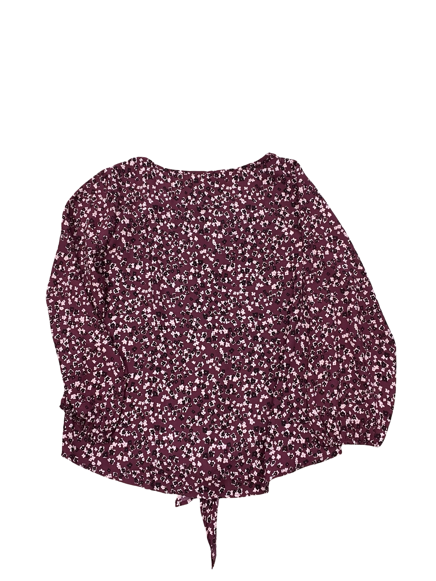 Top Ls By Clothes Mentor In Maroon, Size:M