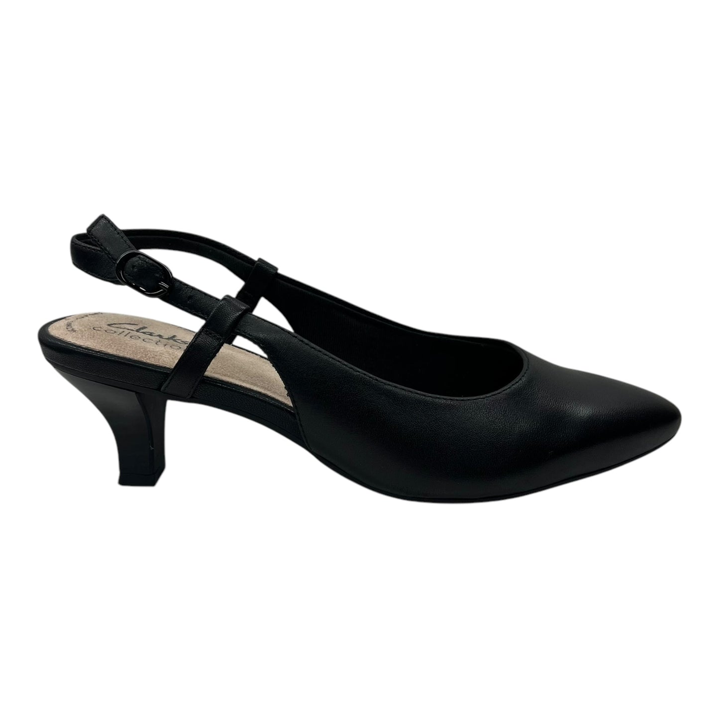 Shoes Heels Kitten By Clarks In Black, Size:8.5