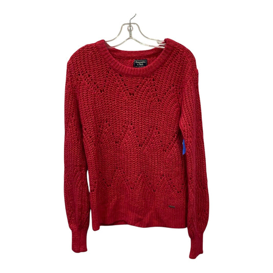 Sweater By Abercrombie And Fitch In Pink, Size:L