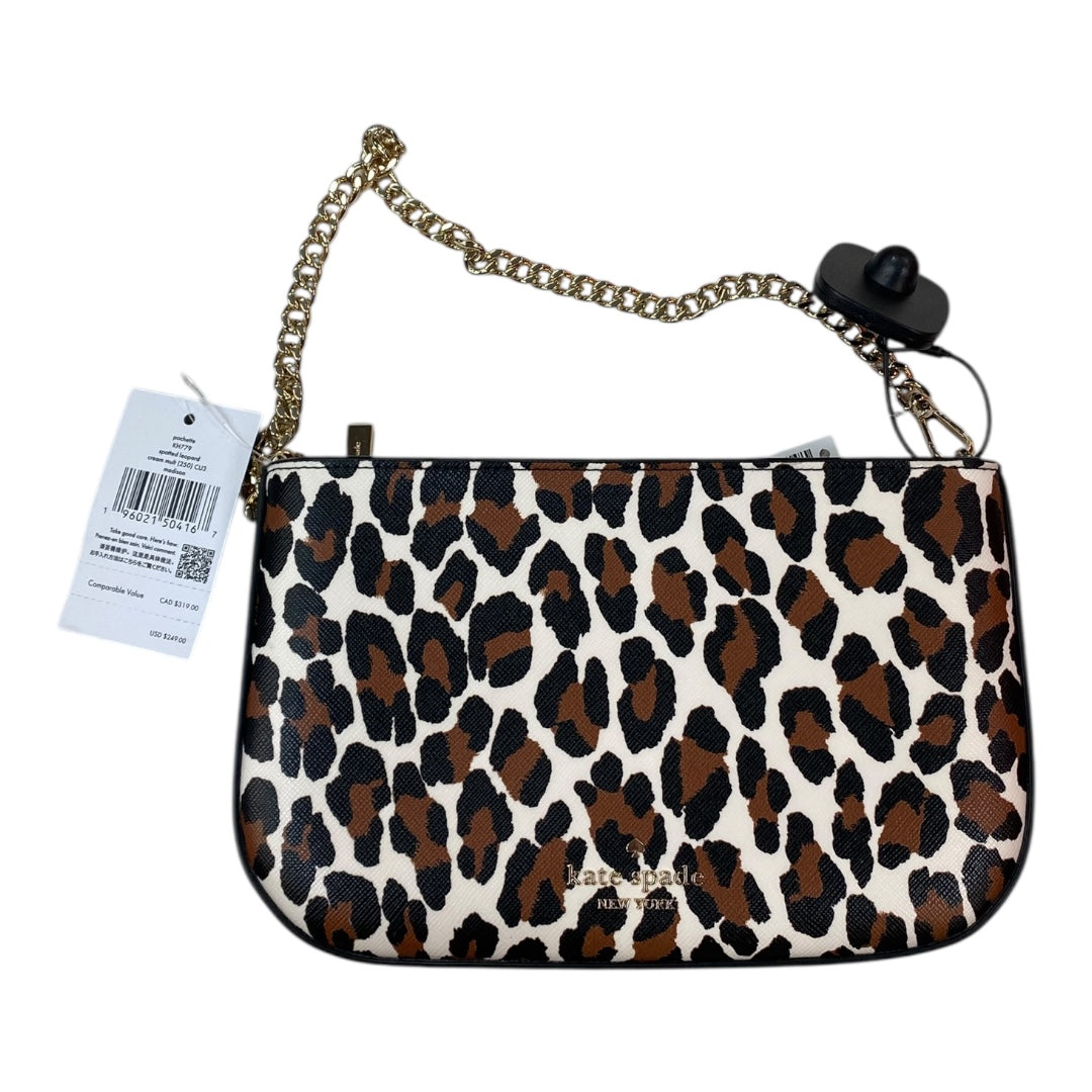 Handbag Designer By Kate Spade In Animal Print, Size:Small