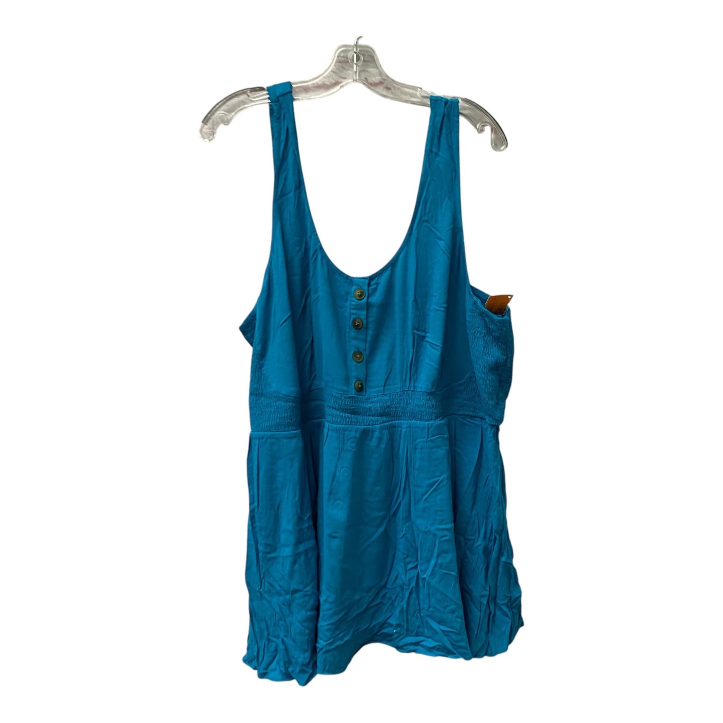 Top Sleeveless By Torrid In Blue, Size:3X