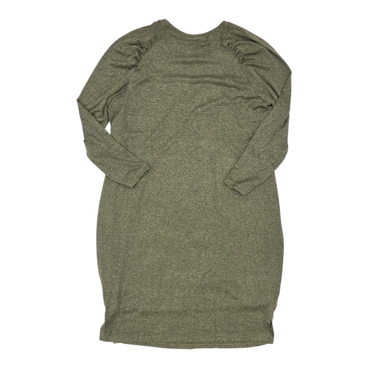 Mat Dress By Motherhood In Green, Size:2X