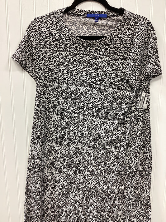 Dress Casual Midi By Apt 9 In Black, Size:M