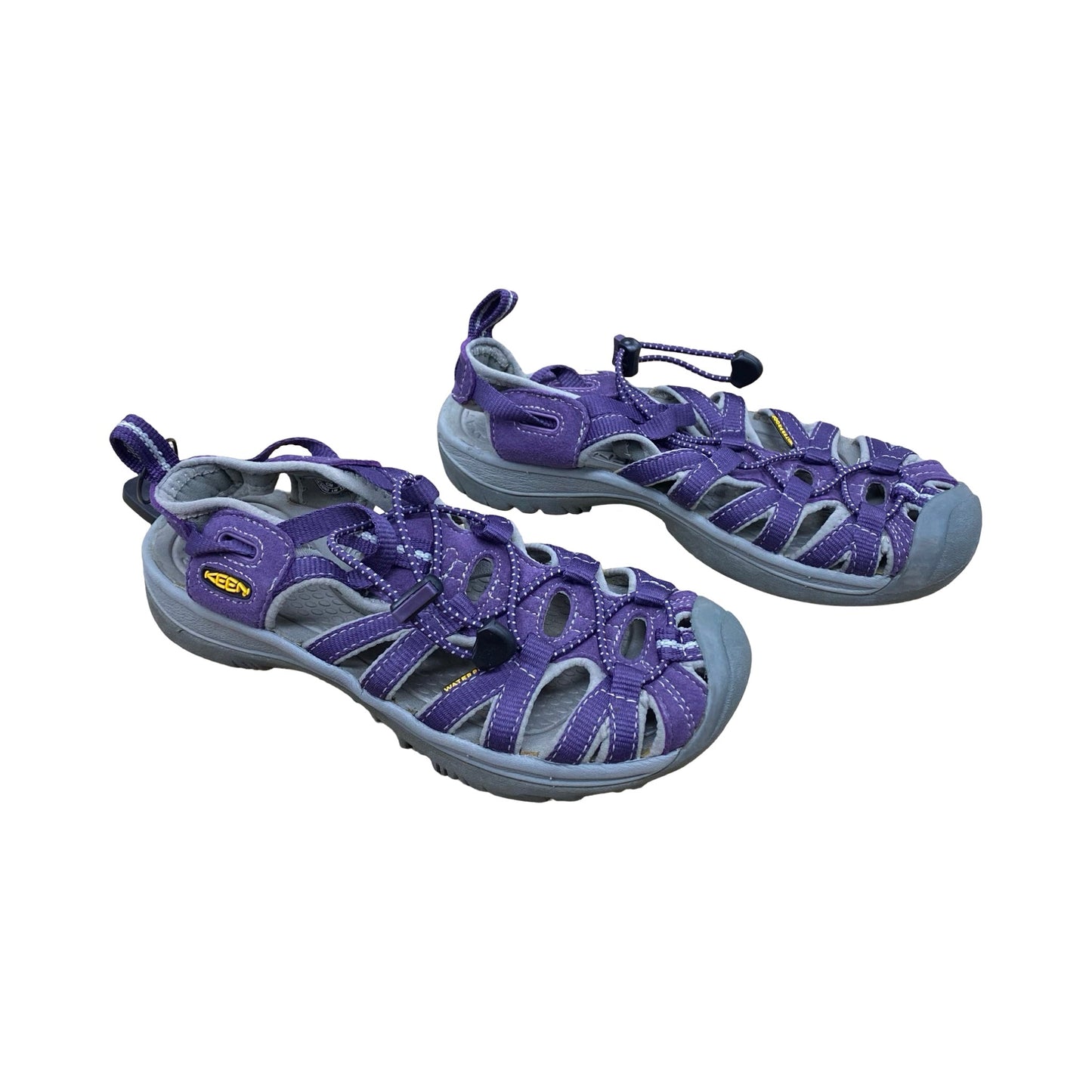 Sandals Flats By Keen In Purple, Size:6.5