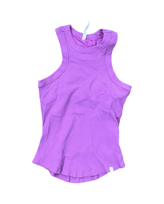 Athletic Tank Top By Fabletics In Purple, Size:M