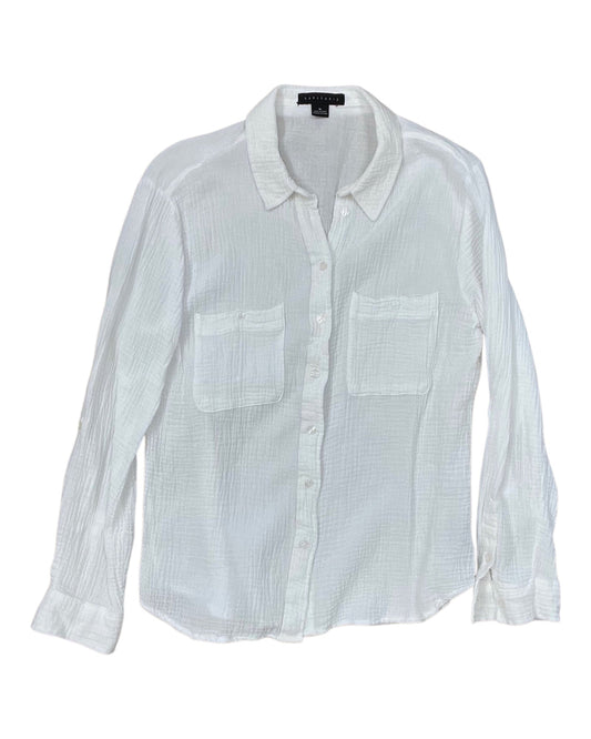Blouse Ls By Sanctuary In White, Size:M