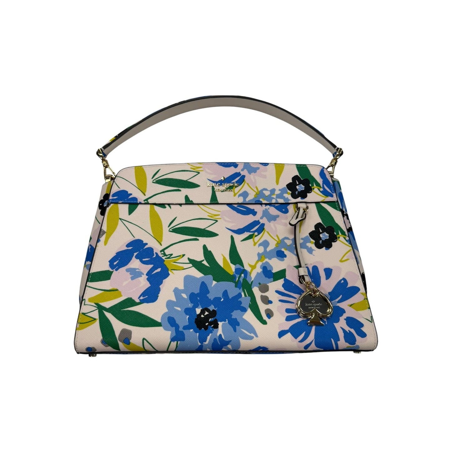 Handbag Designer By Kate Spade In Floral Print, Size:Medium