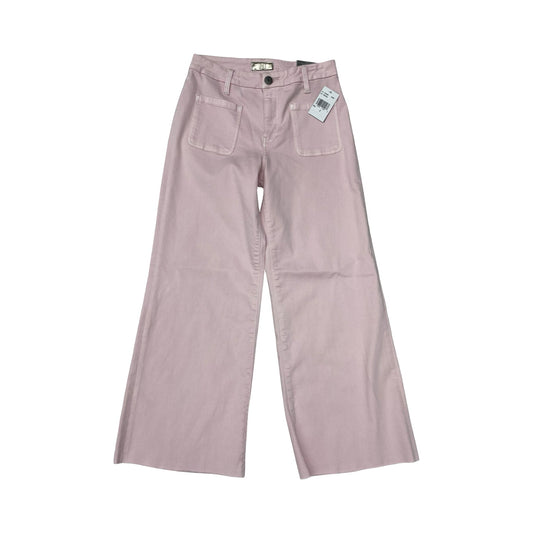 Jeans Wide Leg By Kut In Pink, Size:2