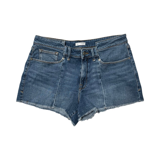 Shorts By Good American In Blue Denim, Size:8