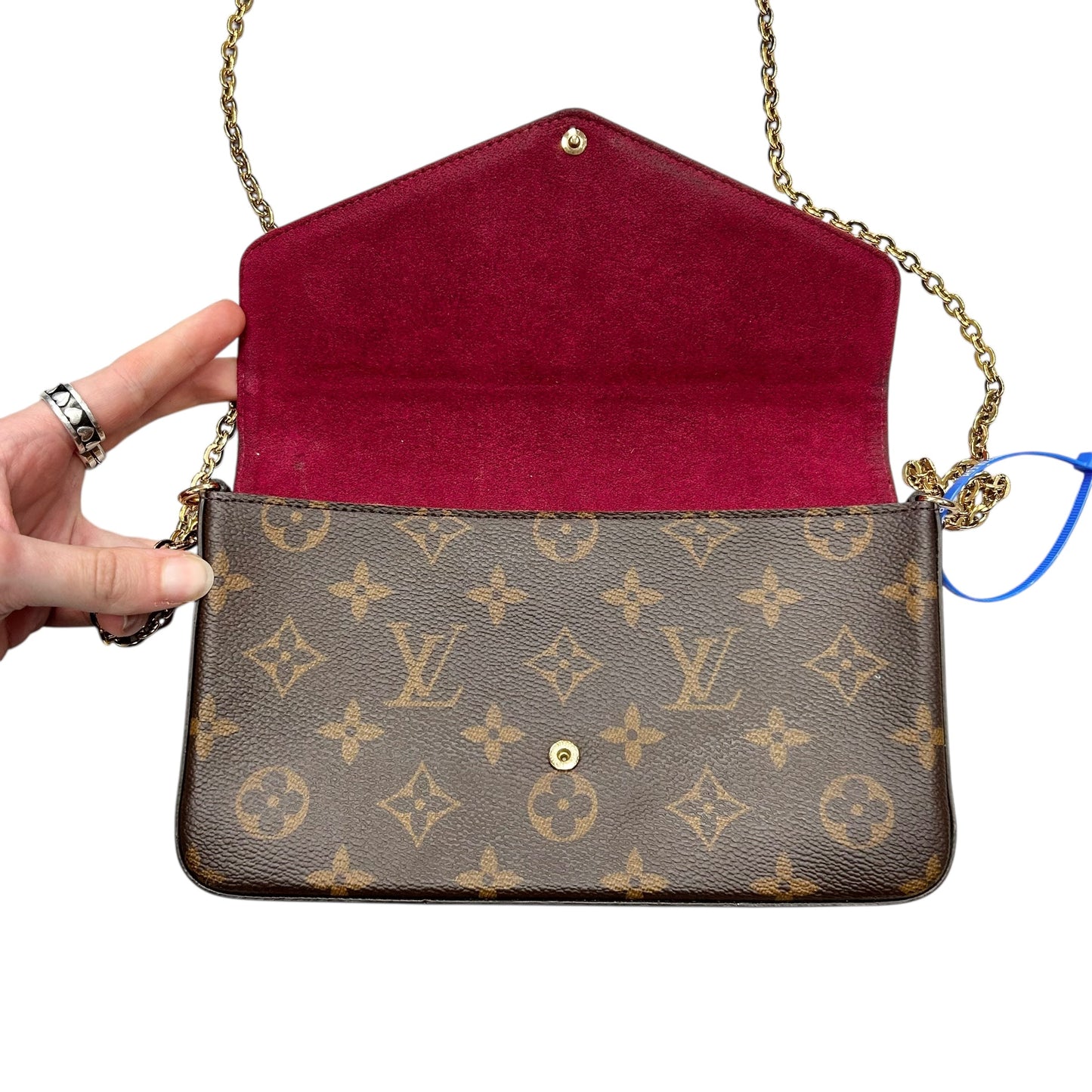 Crossbody Luxury Designer By Louis Vuitton, Size: Small