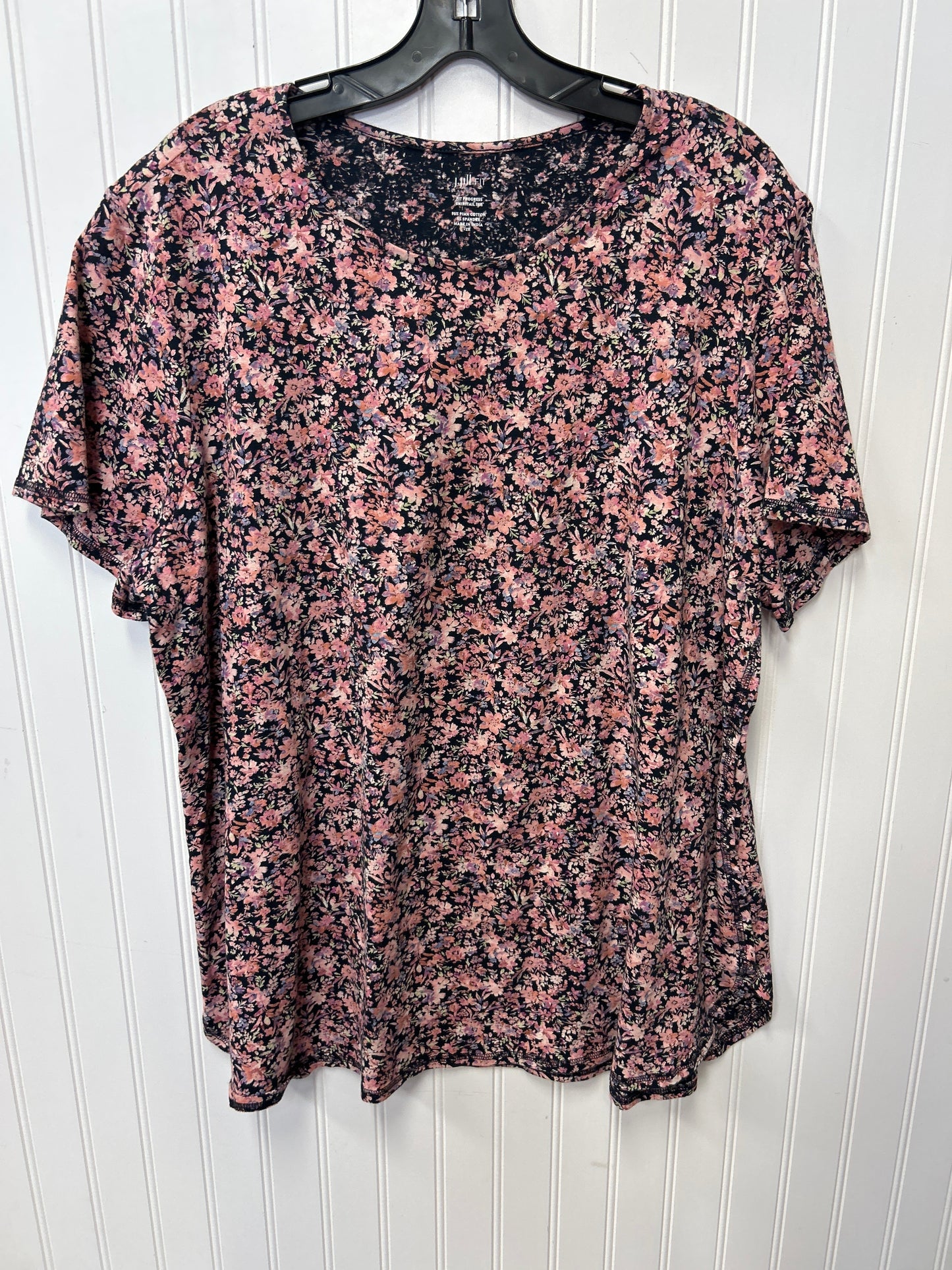 Top Ss By J. Jill In Pink, Size:2X