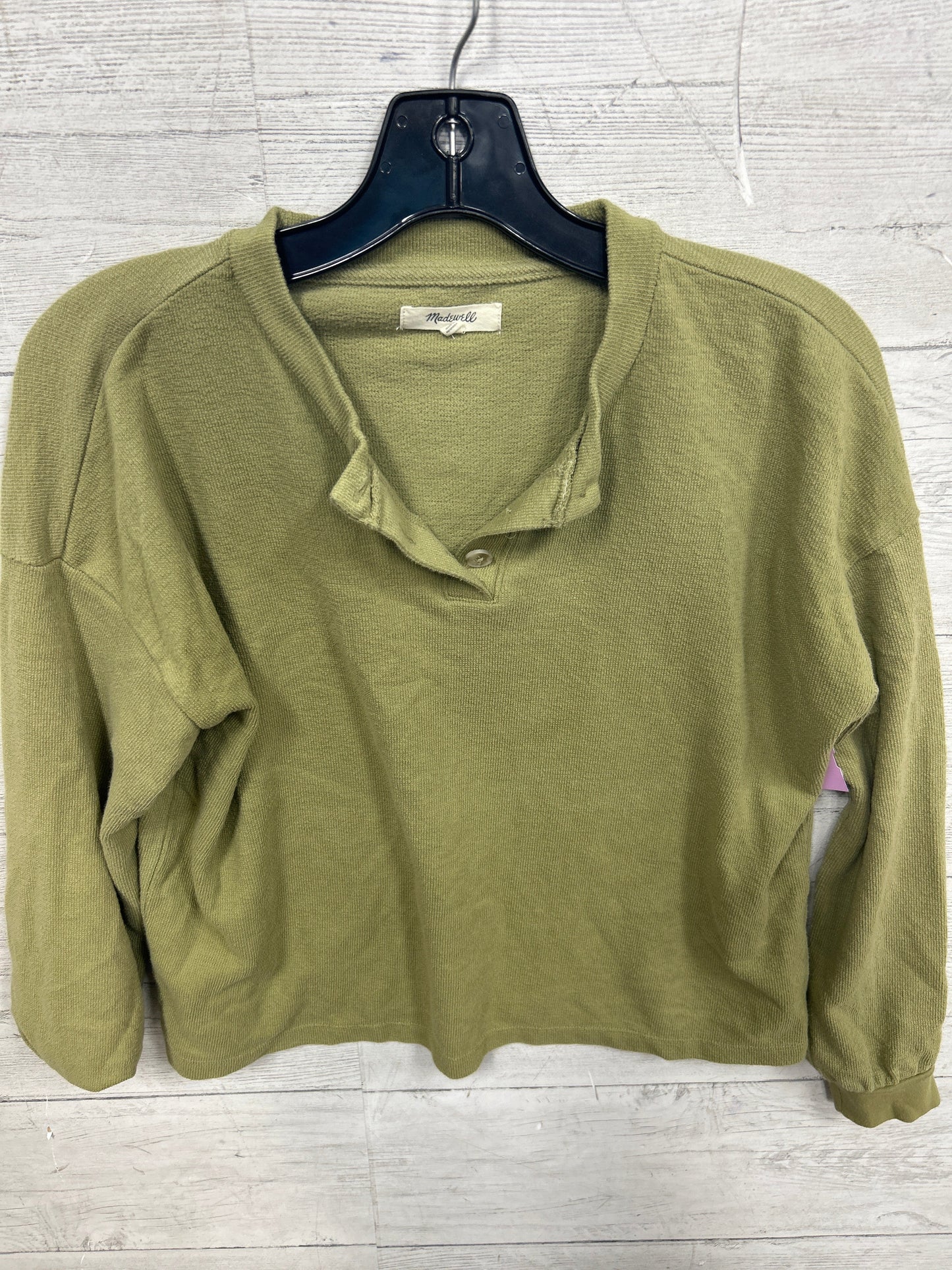 Top Ls By Madewell In Green, Size:Xs