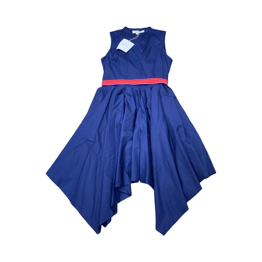 Dress Designer By Diane Von Furstenberg In Navy, Size:M