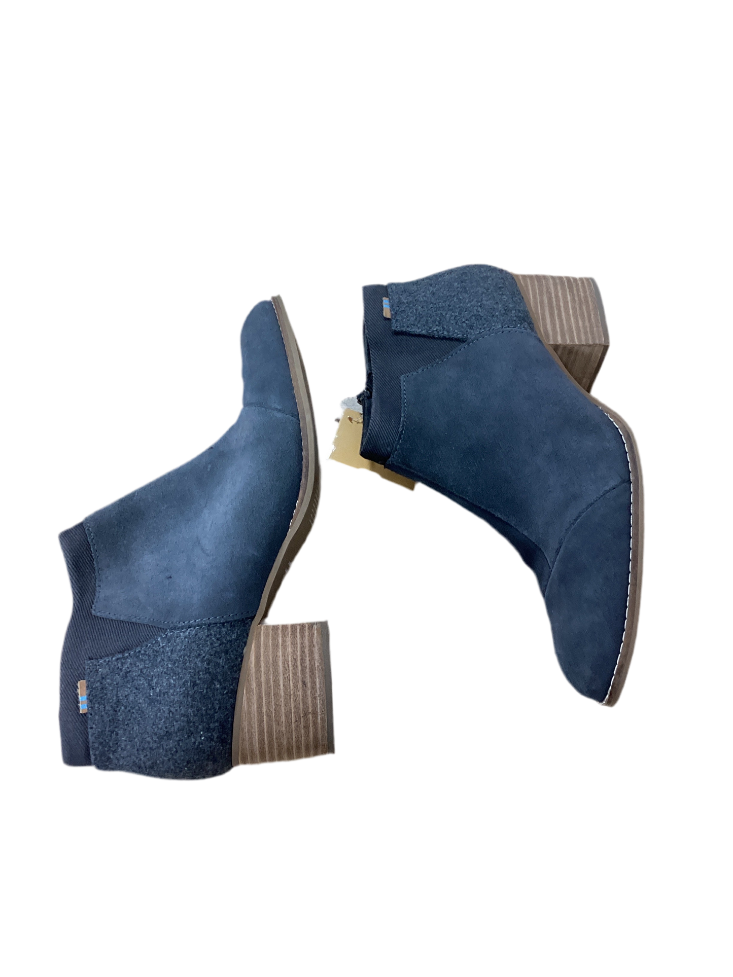 Boots Ankle Heels By Toms In Grey, Size:8