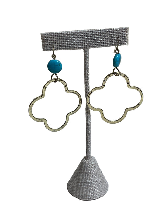 Earrings Dangle/Drop By Clothes Mentor In Gold