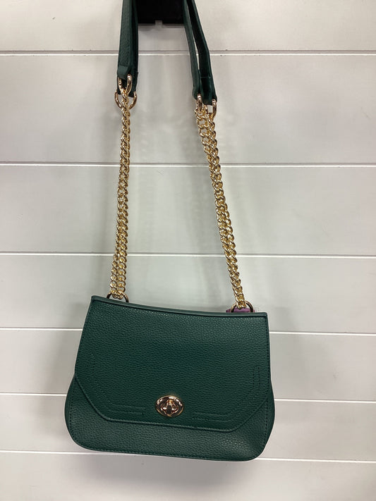 Handbag By Jen & Co In Green, Size:Small