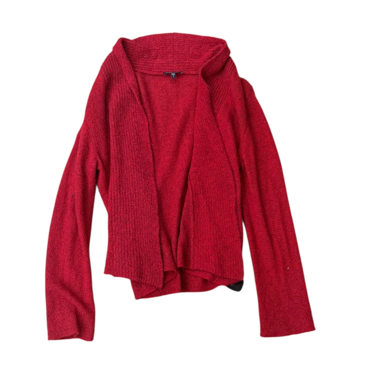 Sweater Cardigan By Eileen Fisher In Red, Size:S