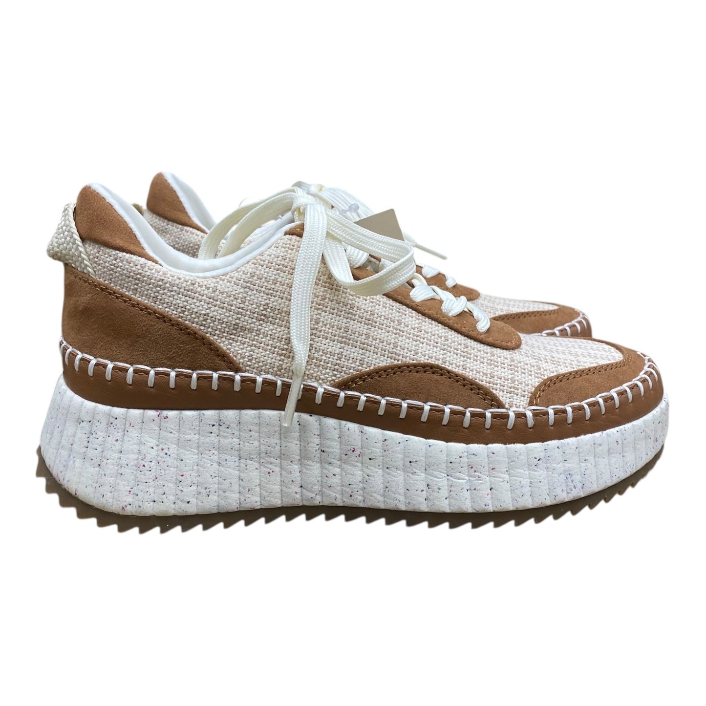Shoes Sneakers By Universal Thread In Brown & White, Size:7.5