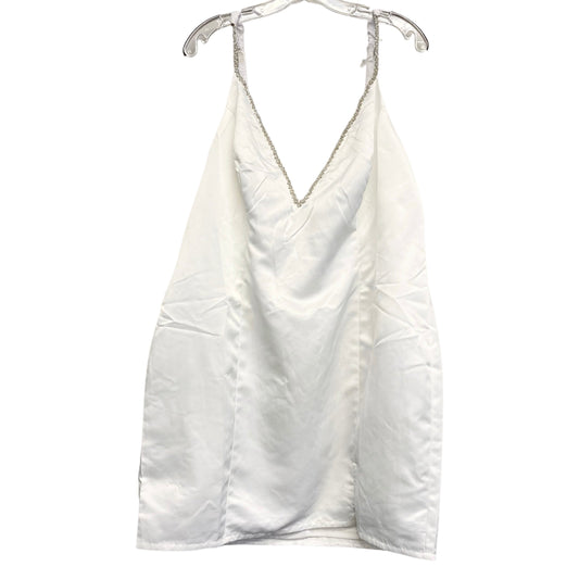 Dress Party Short By Fashion Nova In White, Size:3X