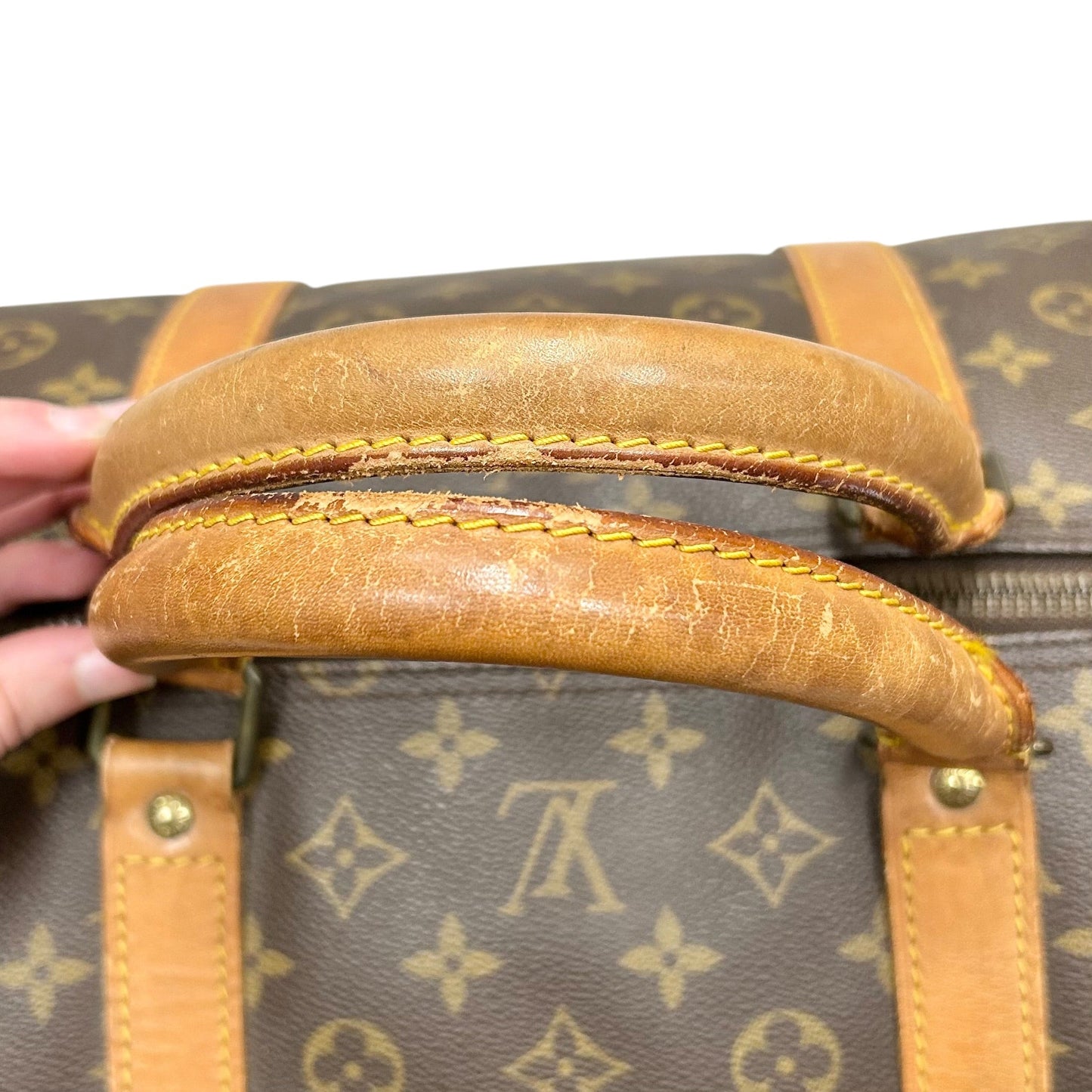 Duffle And Weekender Luxury Designer By Louis Vuitton, Size: Large
