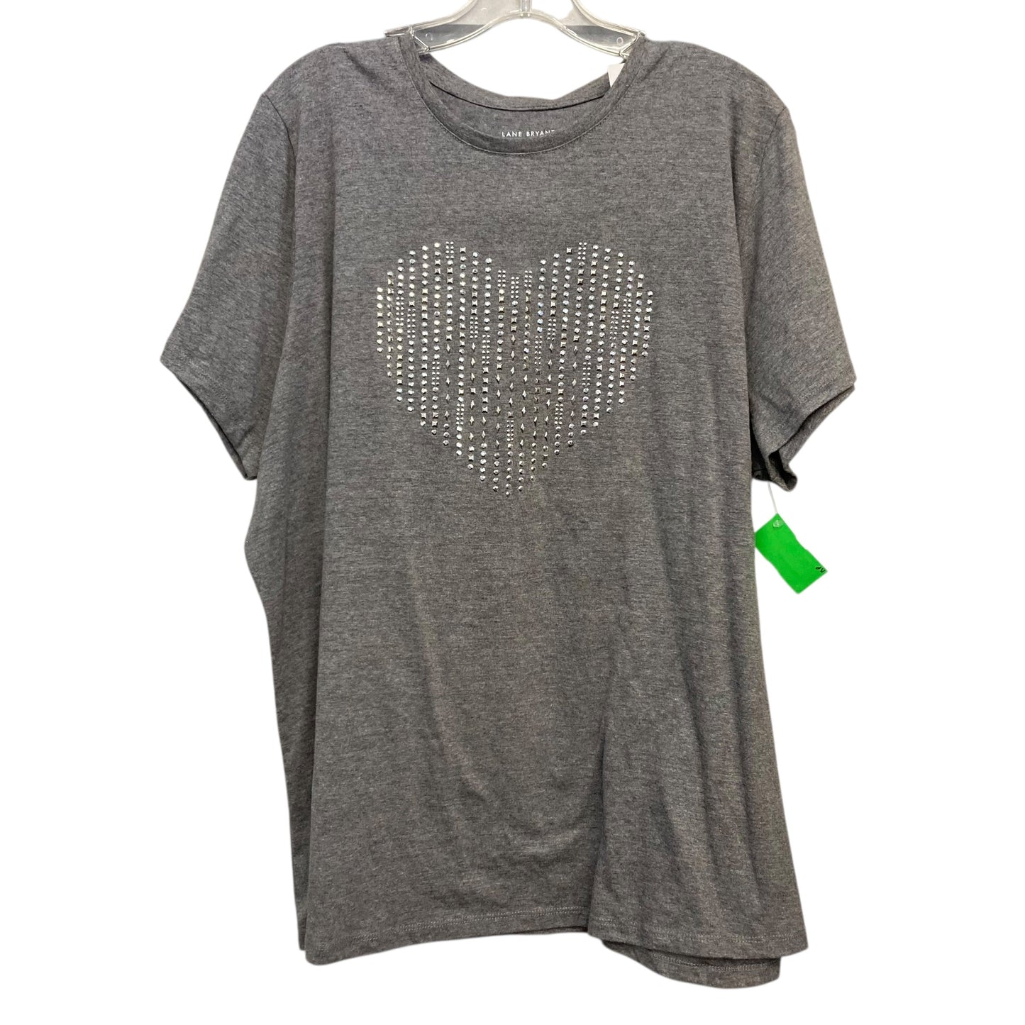 Top Ss By Lane Bryant In Grey, Size:2X