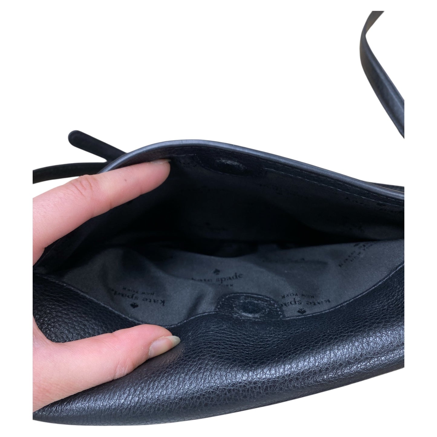 Handbag Designer By Kate Spade In Black, Size:Medium