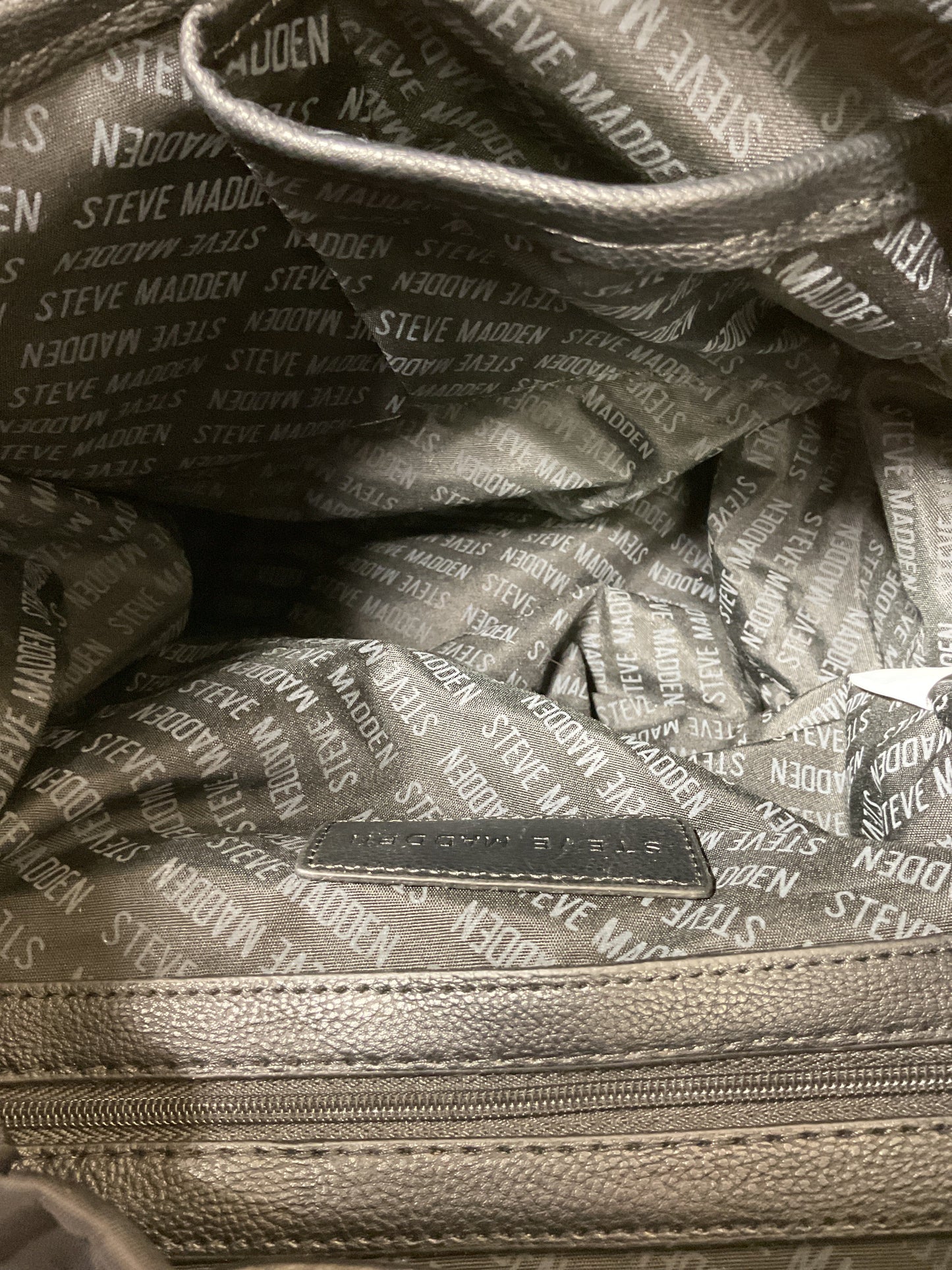 Backpack By Steve Madden In Black, Size:Medium