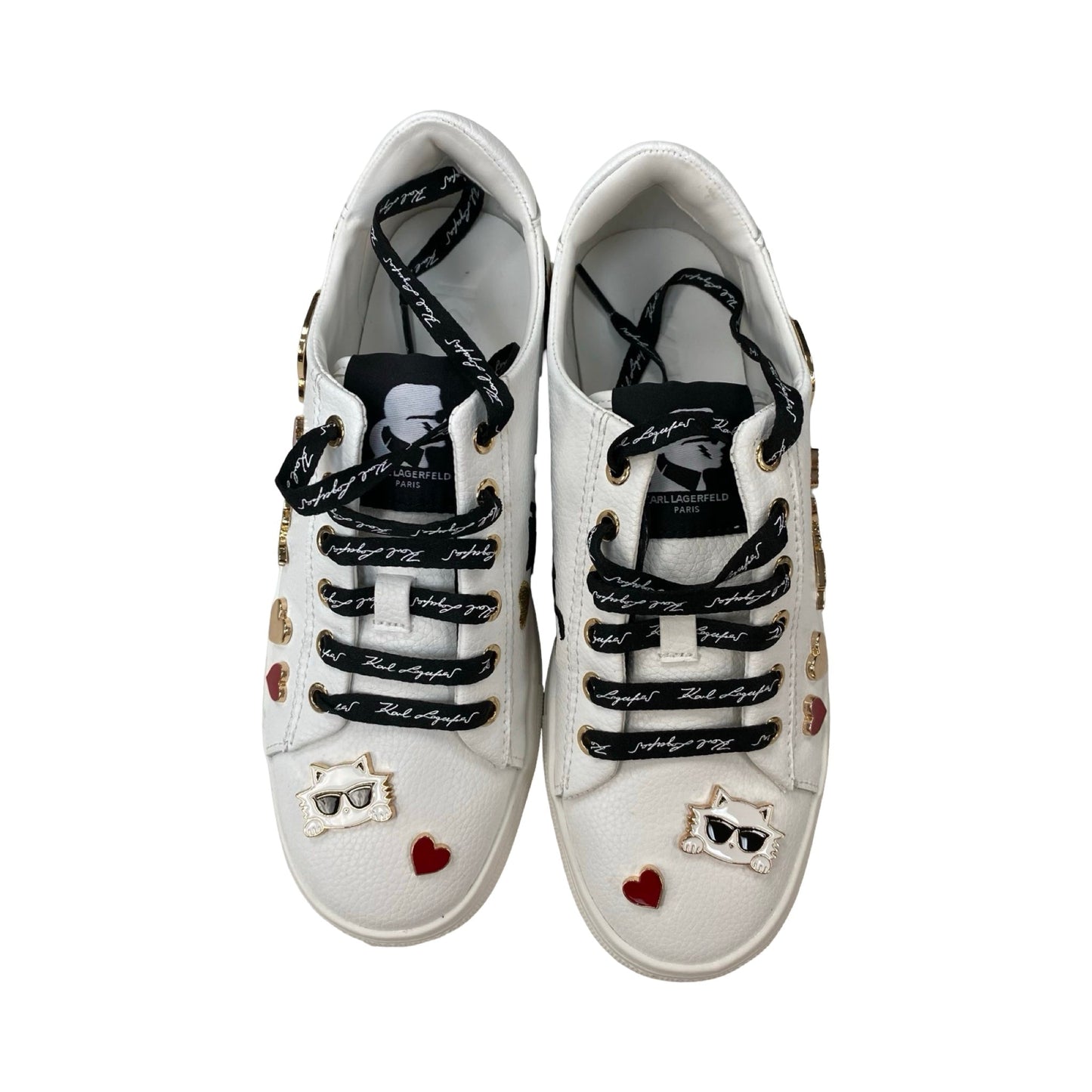Shoes Designer By Karl Lagerfeld In Multi, Size:6.5